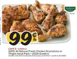 Winn Dixie Sanderson Farms Chicken offer