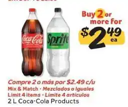 Winn Dixie 2 L Coca-Cola Products offer