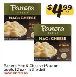 Winn Dixie Panera Mac & Cheese offer
