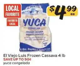 Winn Dixie El Viejo Luis Frozen Cassava 4 lb offer