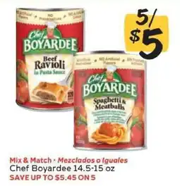Winn Dixie Chef Boyardee offer