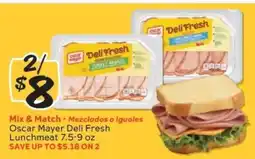 Winn Dixie Oscar Mayer Deli Fresh Lunchmeat offer