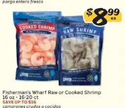 Winn Dixie Fisherman's Wharf Raw or Cooked Shrimp offer