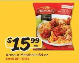 Winn Dixie Armour Meatballs offer