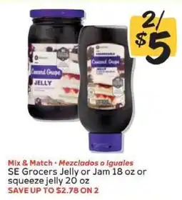 Winn Dixie SE Grocers Jelly or Jam offer