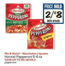 Winn Dixie Hormel Pepperoni offer