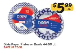 Winn Dixie Dixie Paper Plates or Bowls offer