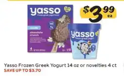 Winn Dixie Yasso Frozen Greek Yogurt offer