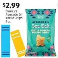 Aldi Clancy's Avocado Oil Kettle Chips offer
