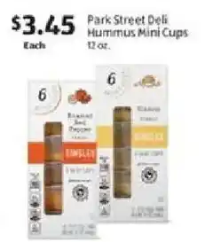 Park Street Deli Hummus Mini Cups