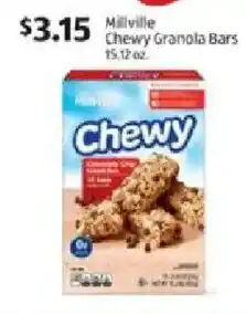Aldi Millville Chewy Granola Bars offer
