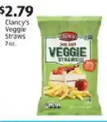 Aldi Clancy's Veggie Straws offer