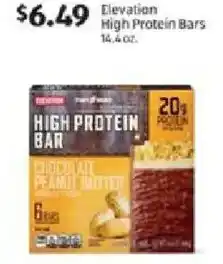 Aldi Elevation High Protein Bars offer