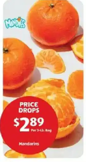Aldi Mandarins offer