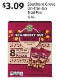 Aldi Southern Grove On-the-Go Trail Mix offer