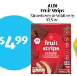Aldi Aldi fruit strips offer