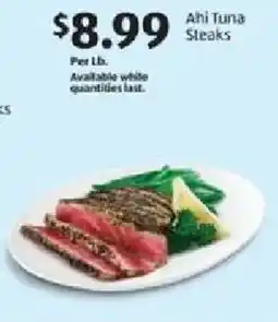 Aldi Ahi Tuna Steaks offer