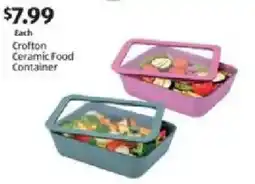 Aldi Crofton ceramic food container offer