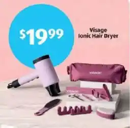 Aldi Visage Ionic Hair Dryer offer