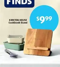 Aldi Kirkton House Cookbook Stand offer