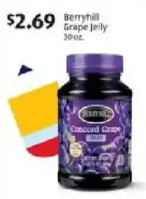 Aldi Berryhill grape jelly offer
