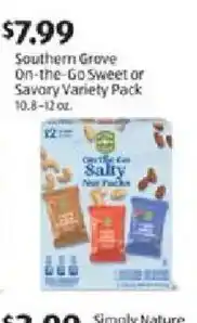 Aldi Southern Grove on-the-go nut packs offer
