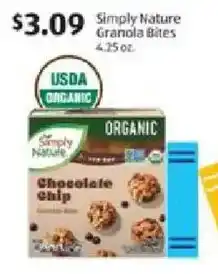 Aldi Simply Nature granola bites offer