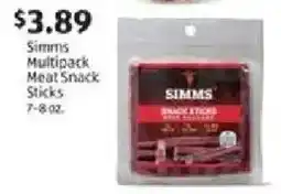 Aldi Simms meat snack sticks offer