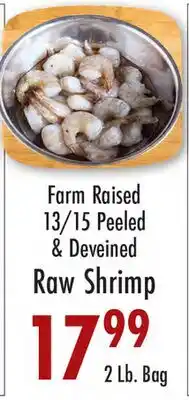 Garden Fresh Market Farm Raised 13/15 Peeled & Deveined Raw Shrimp offer