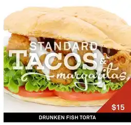 Standard Market DRUNKEN FISH TORTA offer