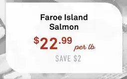 Standard Market Faroe Island Salmon offer