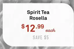 Standard Market Spirit Tea Rosella offer