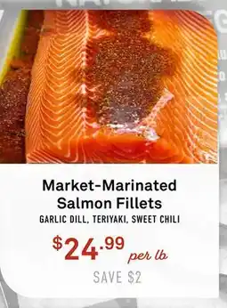 Standard Market Market-Marinated Salmon Fillets offer