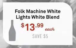 Standard Market Folk Machine White Lights White Blend offer