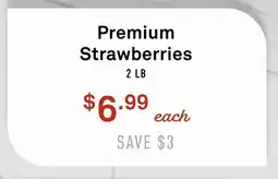 Standard Market Premium Strawberries offer