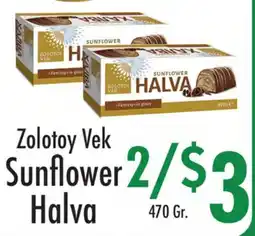 Garden Fresh Market Zolotoy Vek Sunflower Halva offer