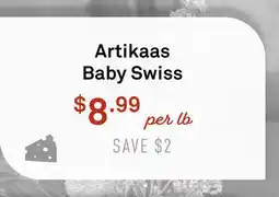 Standard Market Artikaas Baby Swiss offer