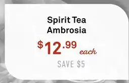 Standard Market Spirit Tea Ambrosia offer