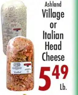 Garden Fresh Market Ashland Village or Italian Head Cheese offer