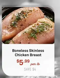 Standard Market Boneless Skinless Chicken Breast offer