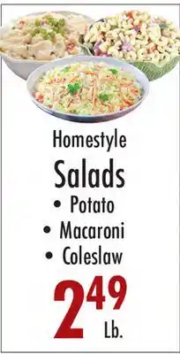 Garden Fresh Market Homestyle Salads offer