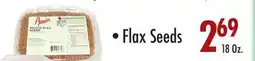 Garden Fresh Market Flax Seeds offer