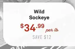 Standard Market Wild Sockeye offer