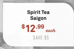 Standard Market Spirit Tea Saigon offer