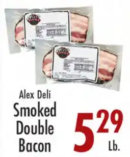 Garden Fresh Market Alex Deli Smoked Double Bacon offer