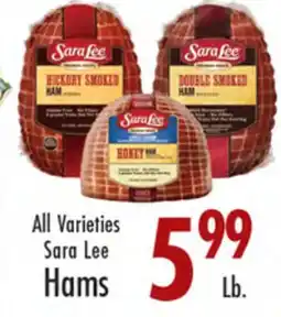 Garden Fresh Market All Varieties Sara Lee Hams offer