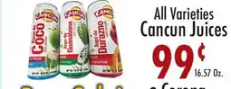 Garden Fresh Market All Varieties Cancun Juices offer