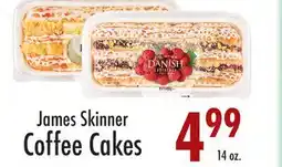 Garden Fresh Market James Skinner Coffee Cakes offer