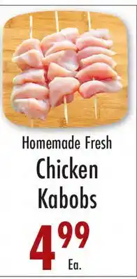 Garden Fresh Market Homemade Fresh Chicken Kabobs offer