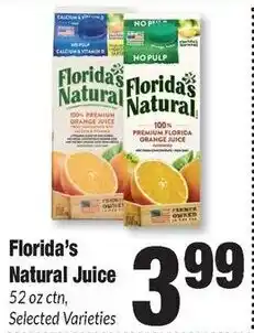Sentry Florida's Natural Juice offer